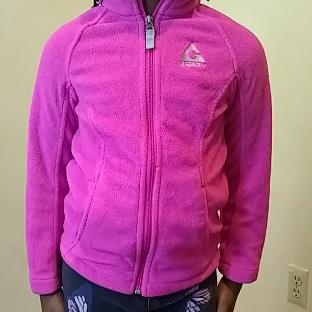 Pink Fleece Jacket